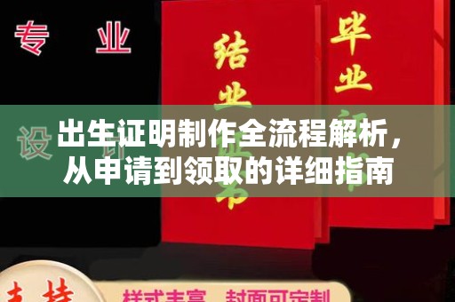 曲江出生证明制作全流程解析，从申请到领取的详细指南